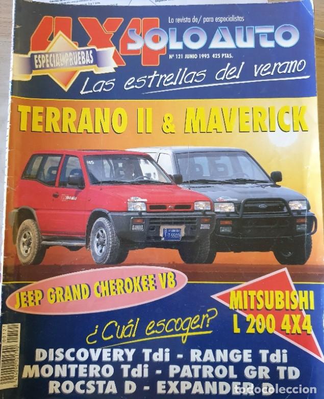 Second hand books: 4 X 4 SOLO AUTO &rdquo;ESPECIAL PRUEBAS&rdquo;. N&ordm; 121 JUNIO 1993. TERRANO II & MAVERICK. -