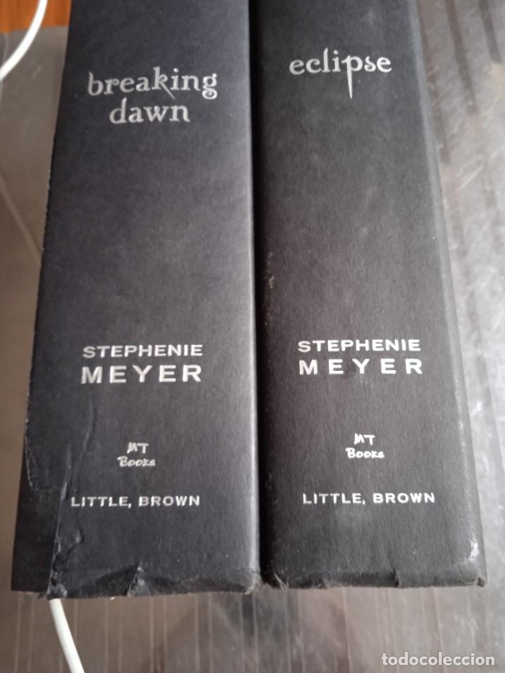 Libros de segunda mano: Primeras ediciones. Saga Crep&uacute;sculo.2 libros, Breaking Down y Eclipse. Versi&oacute;n original en Ingl&eacute;s. - Foto 2