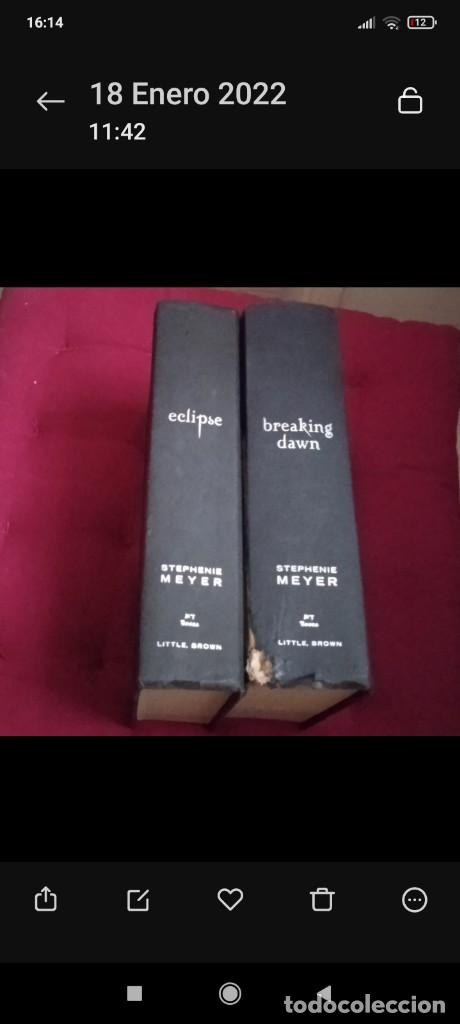 Libros de segunda mano: Primeras ediciones. Saga Crep&uacute;sculo.2 libros, Breaking Down y Eclipse. Versi&oacute;n original en Ingl&eacute;s. - Foto 9