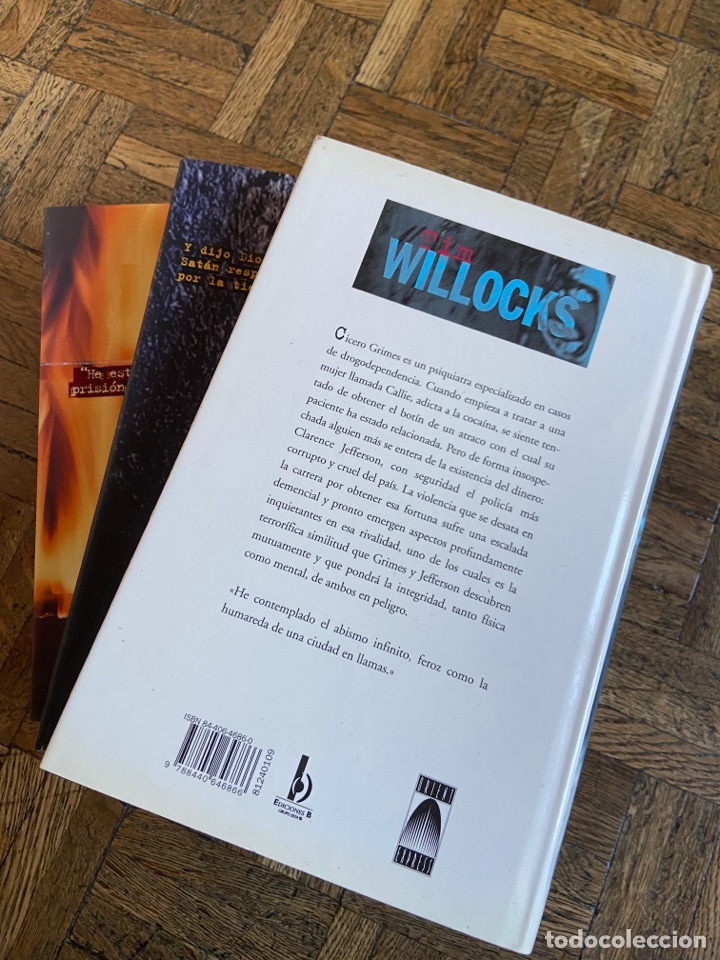 Libros de segunda mano: Biblioteca Tim Willocks 3 vol. - Ediciones B - Foto 8