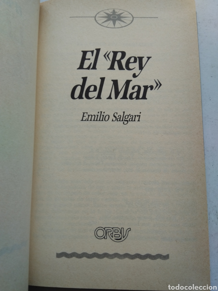 Libros de segunda mano: EL REY DEL MAR/EMILIO SALGARI - Foto 2