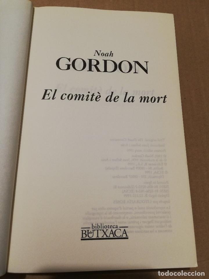 Libros de segunda mano: EL COMIT&Egrave; DE LA MORT (NOAH GORDON) - Foto 2