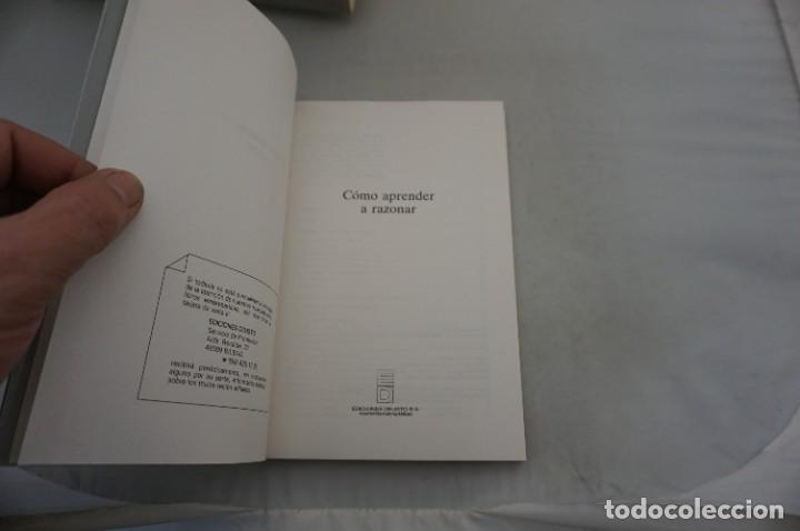 Libros de segunda mano: AR11,12F/ BIBLIOTECA DEUSTO - COMO APRENDER A RAZONAR - Foto 3