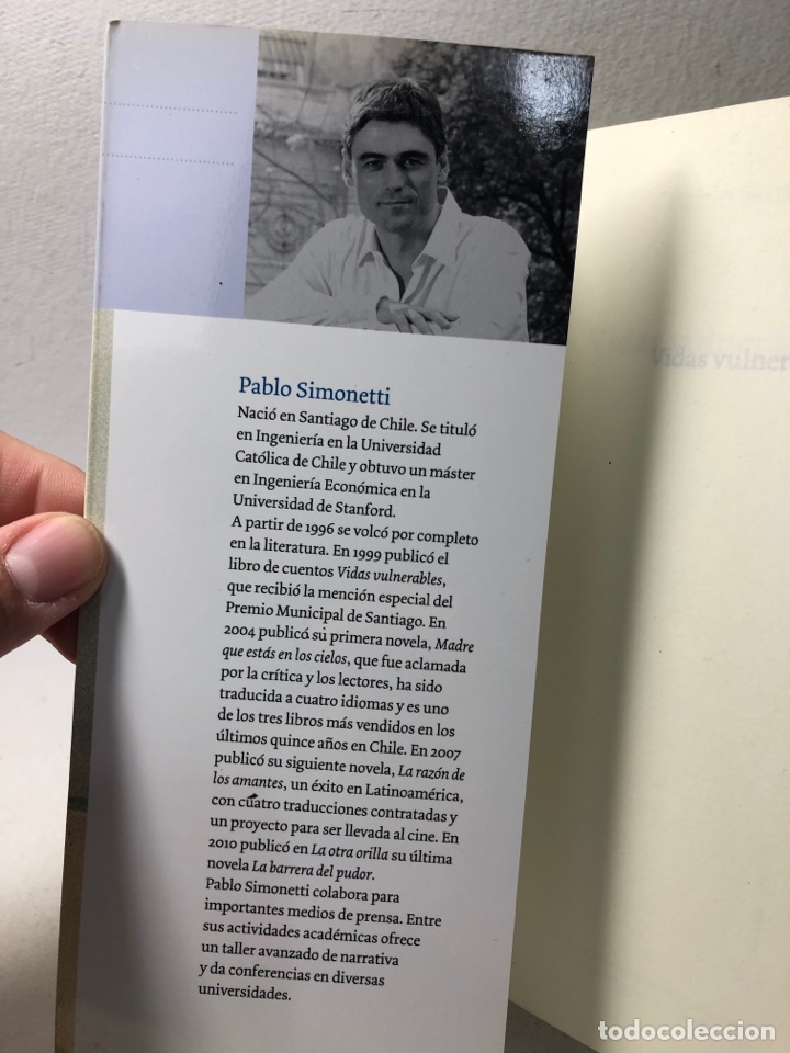 Libros de segunda mano: VIDAS VULNERABLES ● PABLO SIMONETTI ● VERTICALES ● KB0452 ⭕️ - Foto 3