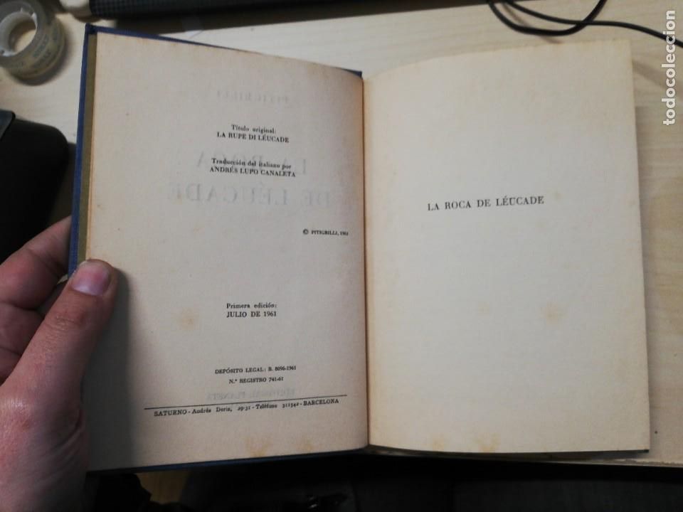 Libros de segunda mano: LA ROCA DE LEUCADE. PITIGRILLI. 1&ordf; EDICI&Oacute;N, 1961. PLANETA - Foto 5