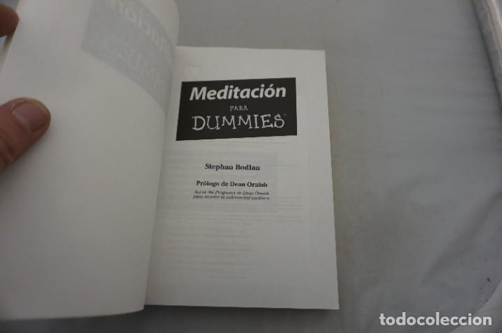 Libros de segunda mano: 10E/ MEDITACION PARA DUMMIES - STEPHAN BODIAN - Foto 3