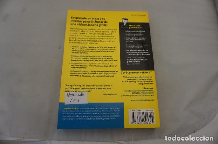 Libros de segunda mano: 10E/ MEDITACION PARA DUMMIES - STEPHAN BODIAN - Foto 6