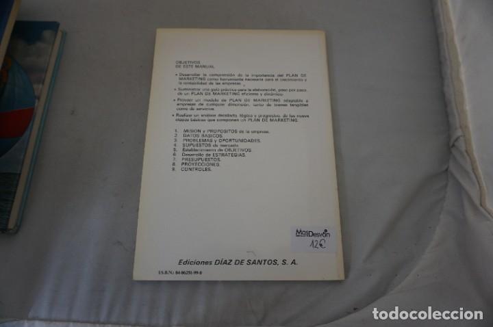 Libros de segunda mano: 10F/ EL PLAN DE MARKETING - EDICIONES DIAZ DE SANTOS - Foto 6