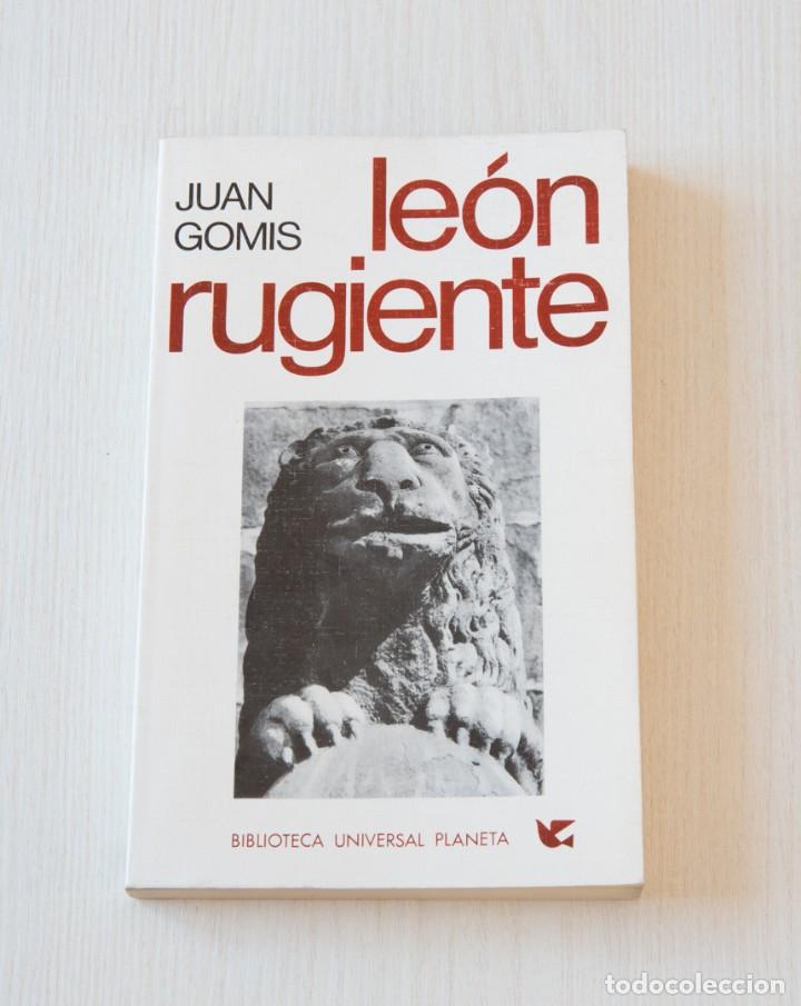 Libros de segunda mano: Le&oacute;n rugiente. Juan Gomis - Foto 1