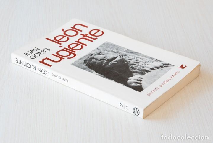 Libros de segunda mano: Le&oacute;n rugiente. Juan Gomis - Foto 2