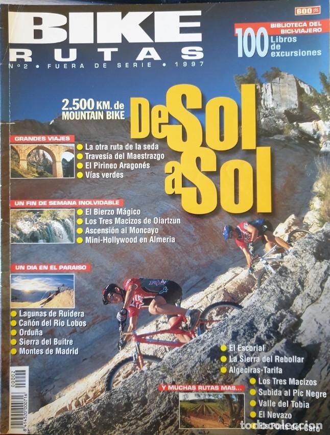 Libri di seconda mano: BIKE RUTAS N&ordm; 2. FUERA DE SERIE 1997. 2500 KM. DE MOUNTAIN BIKE DE SOL A SOL. -