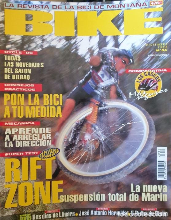 Libri di seconda mano: BIKE LA REVISTA DE LA BICI DE MONTA&Ntilde;A. N&ordm; 56 DICIEMBRE 1996. CYCLE 96: TODAS LA NOVEDADES DEL SALON