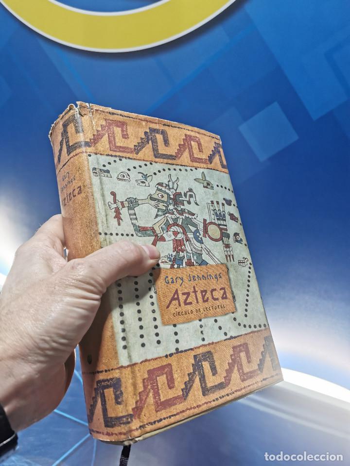 Libros de segunda mano: Libro- AZTECA / GARY JENNINGS -buen estado - Foto 5