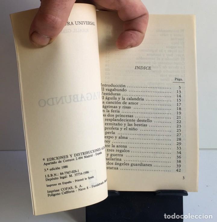 Libros de segunda mano: EL VAGABUNDO. Khalil Gibran - Foto 3