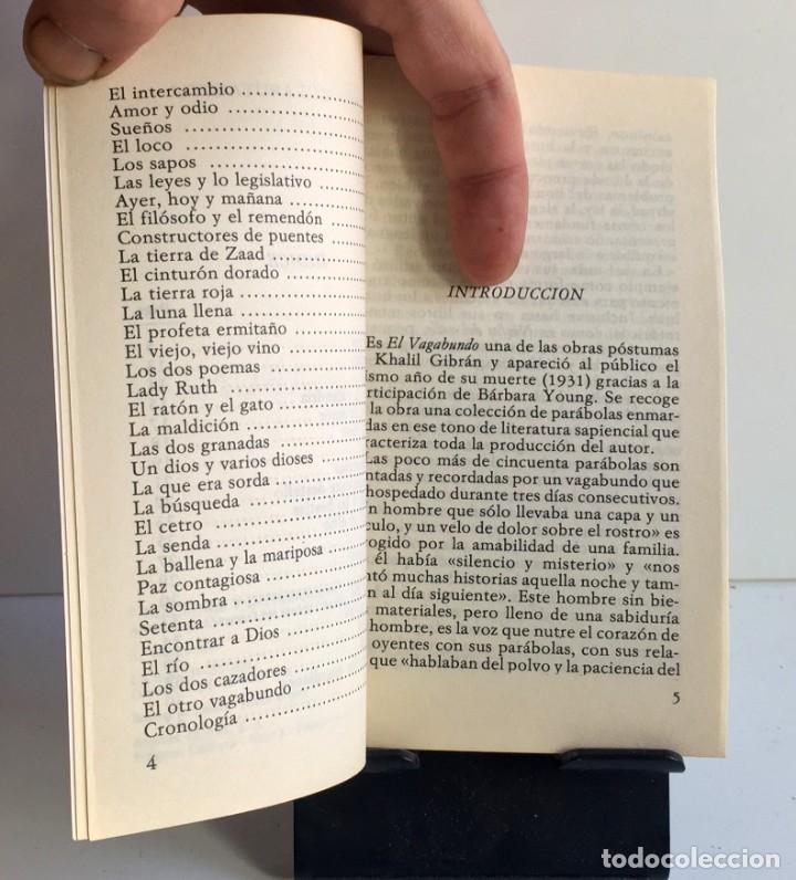 Libros de segunda mano: EL VAGABUNDO. Khalil Gibran - Foto 4