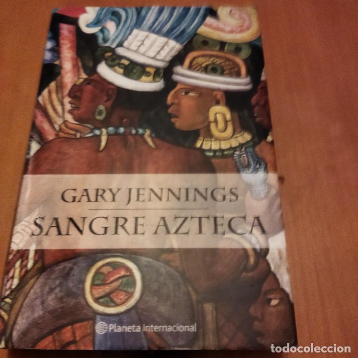 Libros de segunda mano: Sangre Azteca - Foto 1