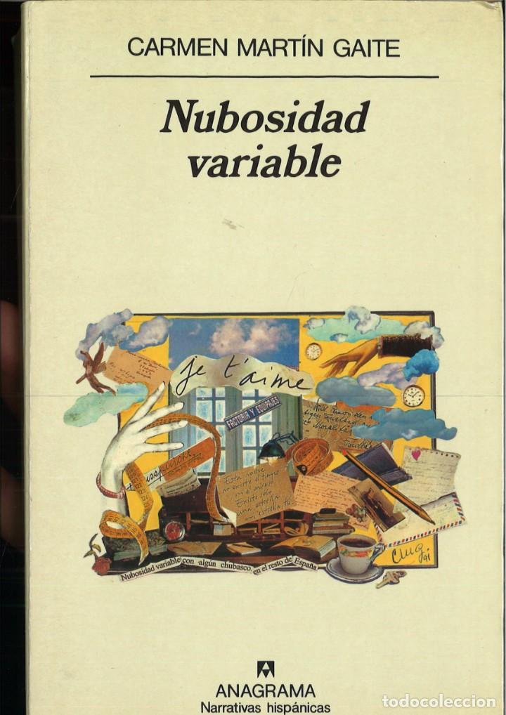 Libros de segunda mano: NUBOSIDAD VARIABLE. Carmen Mart&iacute;n Gaite - Foto 1