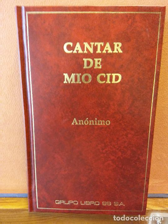 Libros de segunda mano: CANTAR DE MIO. ANONIMO. GRUPO LIBRO 88 S.A. - Foto 1