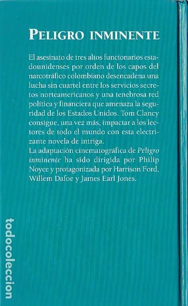 Libros de segunda mano: Peligro inminente / Tom Clancy - Foto 2