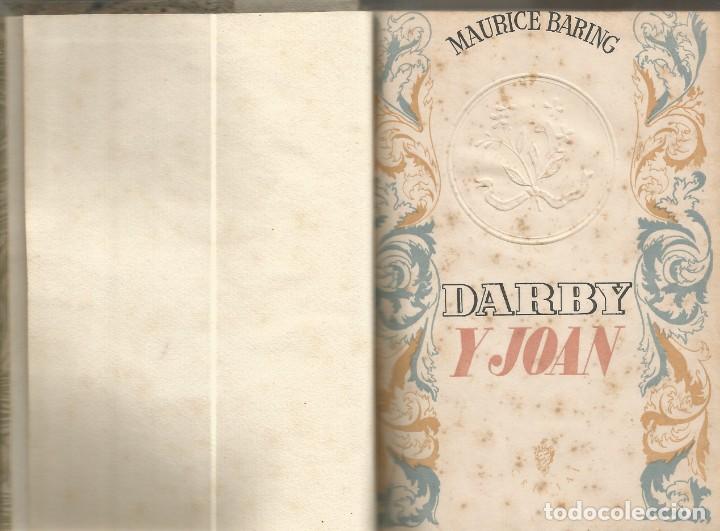 Libros de segunda mano: DARBY Y JOAN - MAURICE BARING - Foto 1