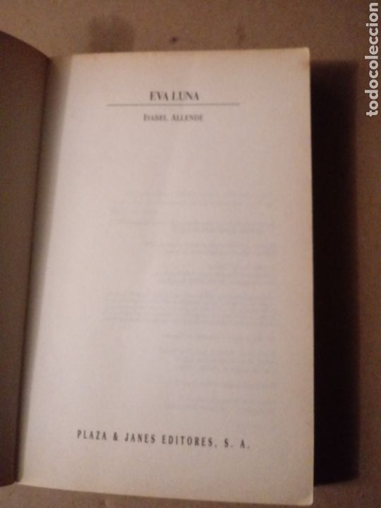 Libros de segunda mano: Eva Luna de Isabel Allende - Foto 2