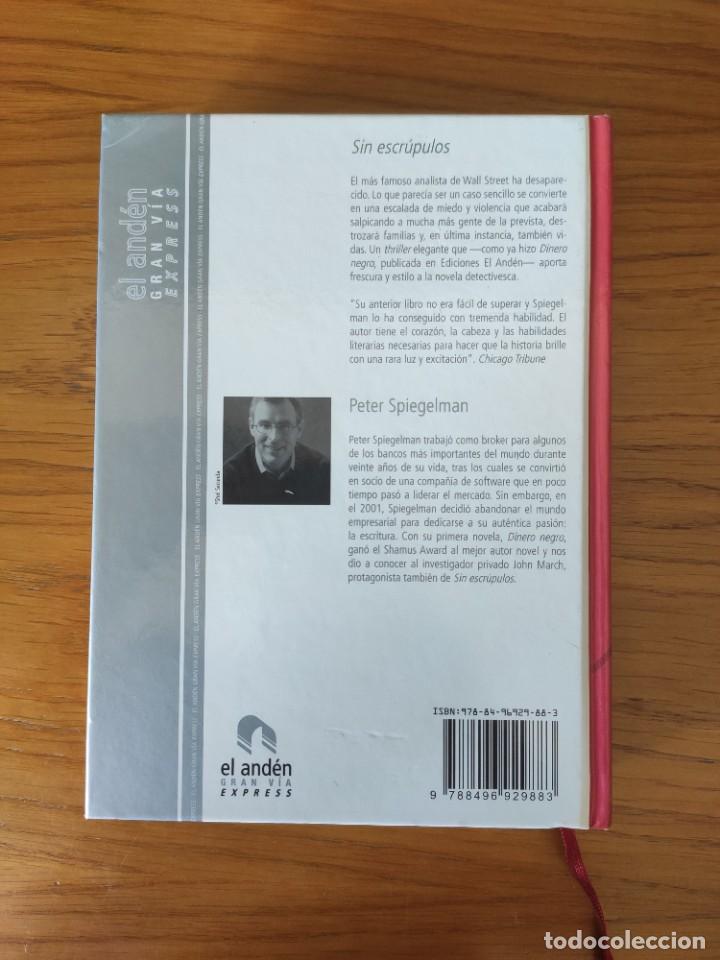 Libros de segunda mano: Sin escr&uacute;pulos - Foto 2