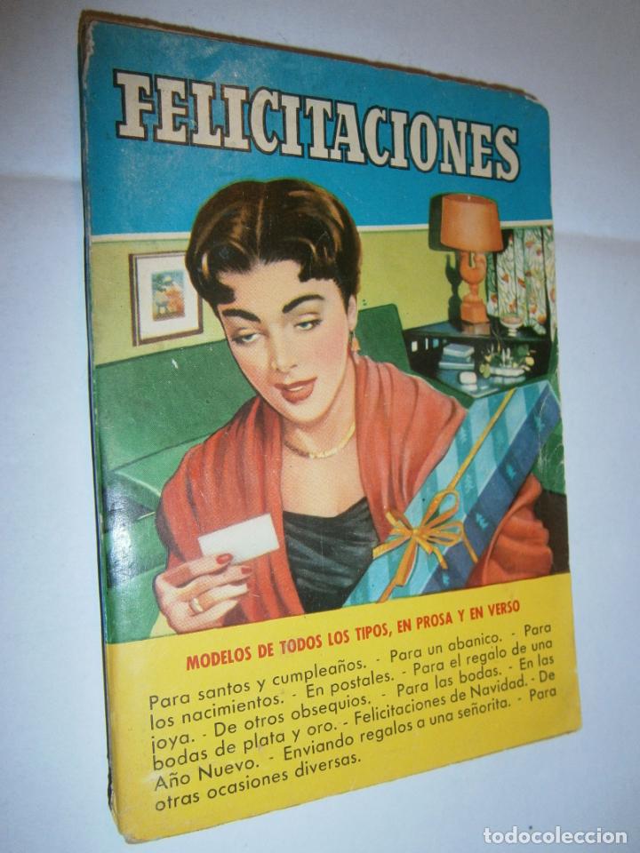 Libri di seconda mano: ANTIGUO LIBRO - FELICITACIONES - L4