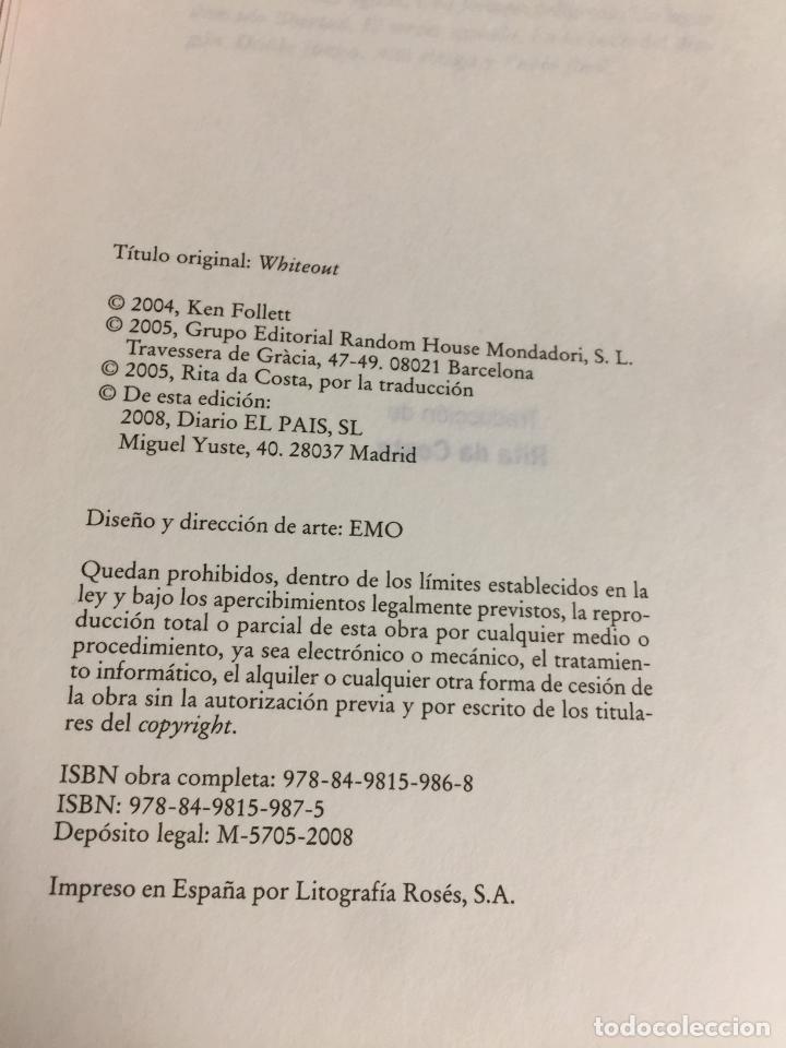 Libros de segunda mano: En el blanco - Ken Follet - Foto 4