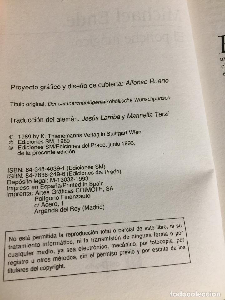 Libros de segunda mano: El ponche m&aacute;gico - Michael Ende - Foto 2