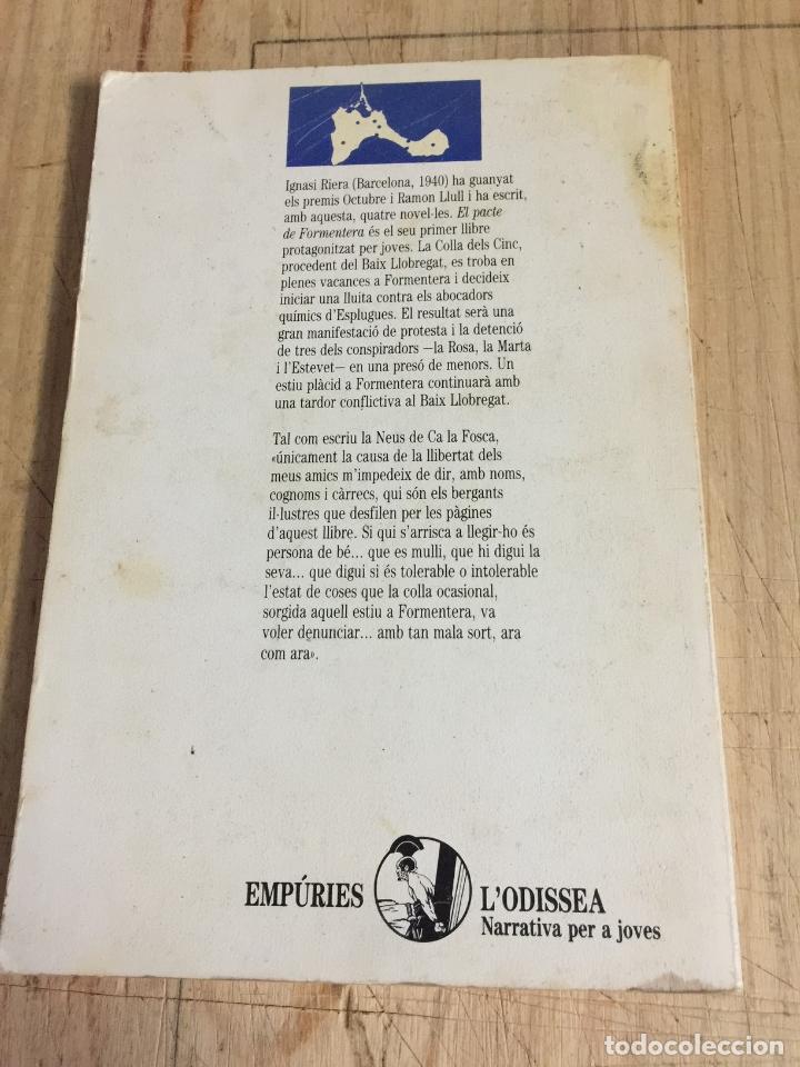 Libros de segunda mano: El pacte de formentera - Ignasi Riera - Foto 5