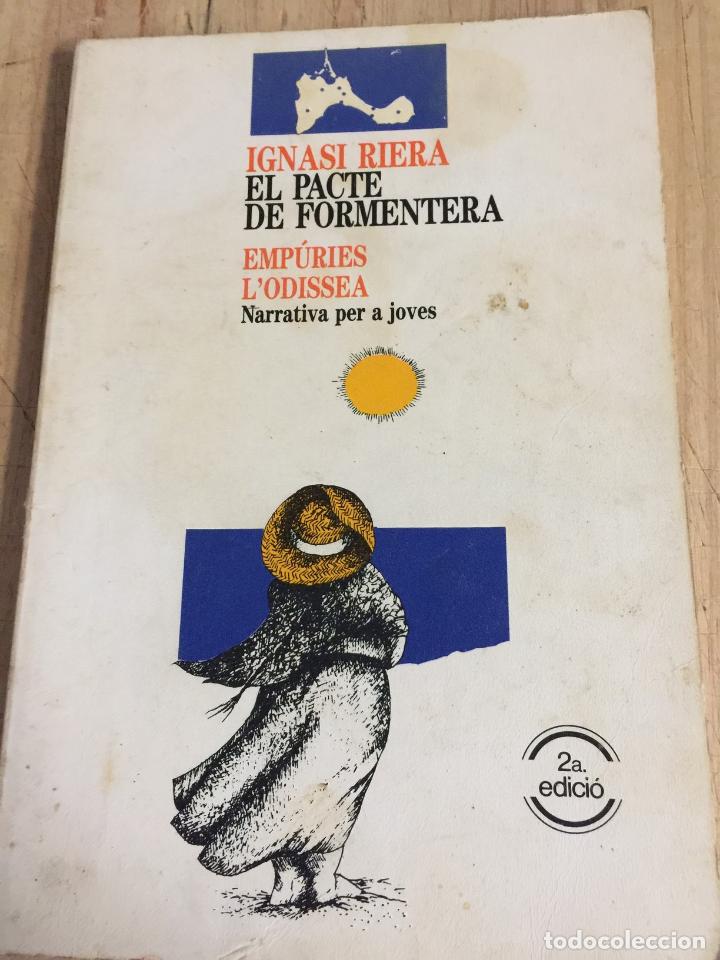 Libros de segunda mano: El pacte de formentera - Ignasi Riera - Foto 1