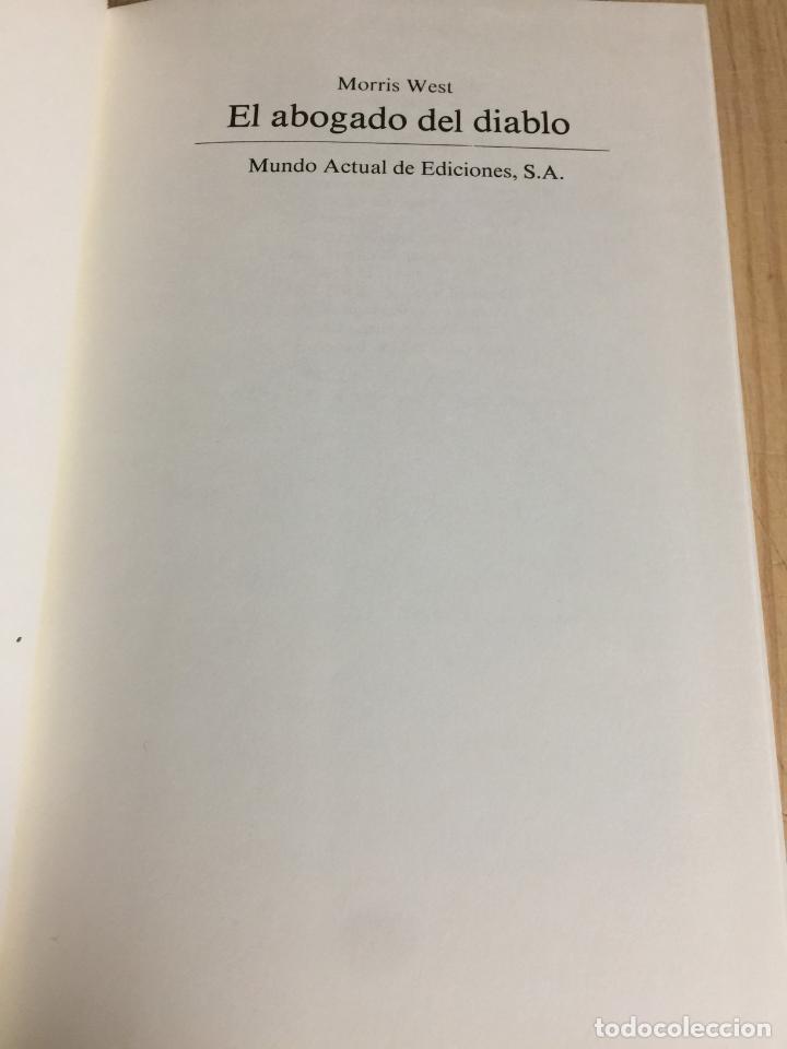 Libros de segunda mano: El abogado del diablo - Morris West - Foto 4