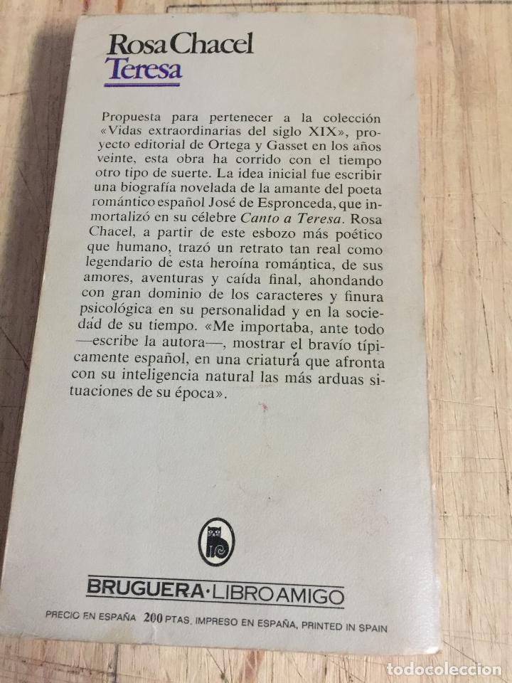 Libros de segunda mano: Teresa - Rosa Chacel - Foto 2