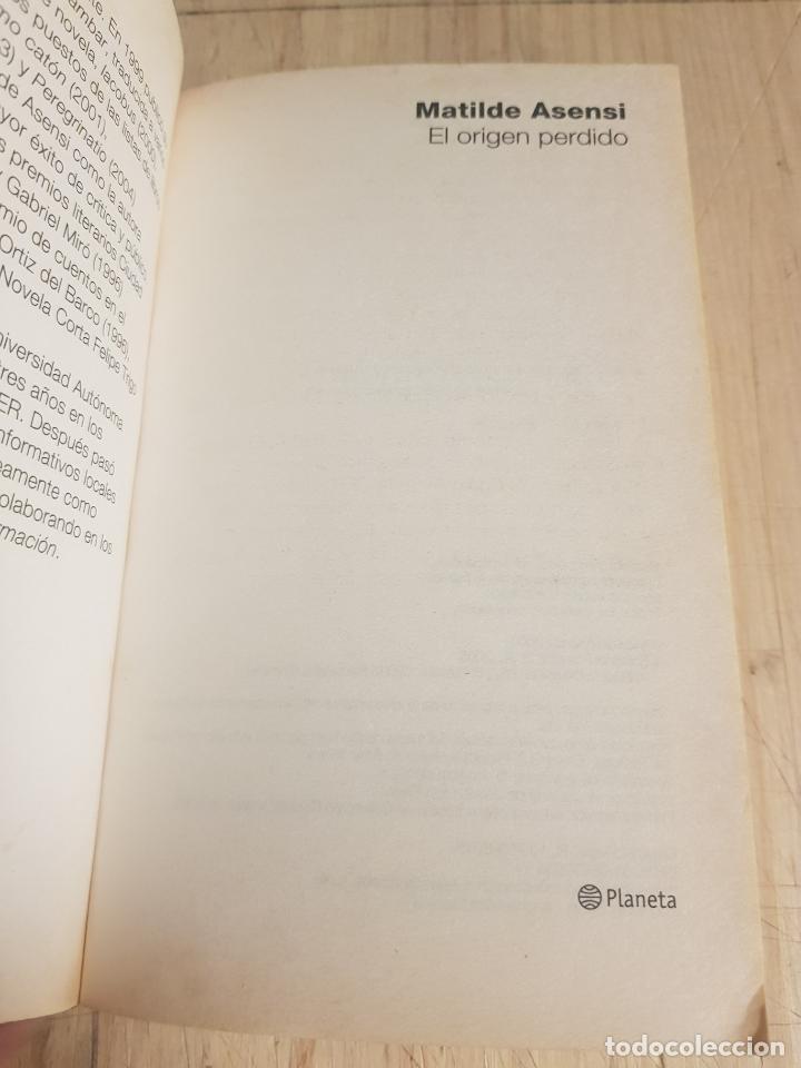 Libros de segunda mano: El origen perdido - Matilde Asensi - Foto 2