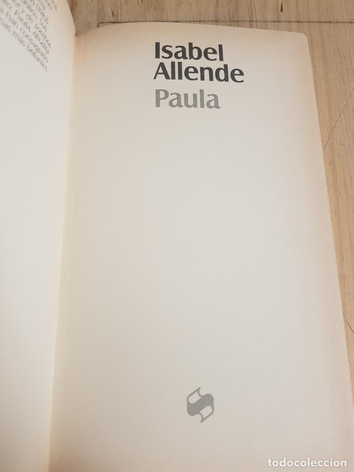 Libros de segunda mano: Paula - Isabel Allende - Foto 3