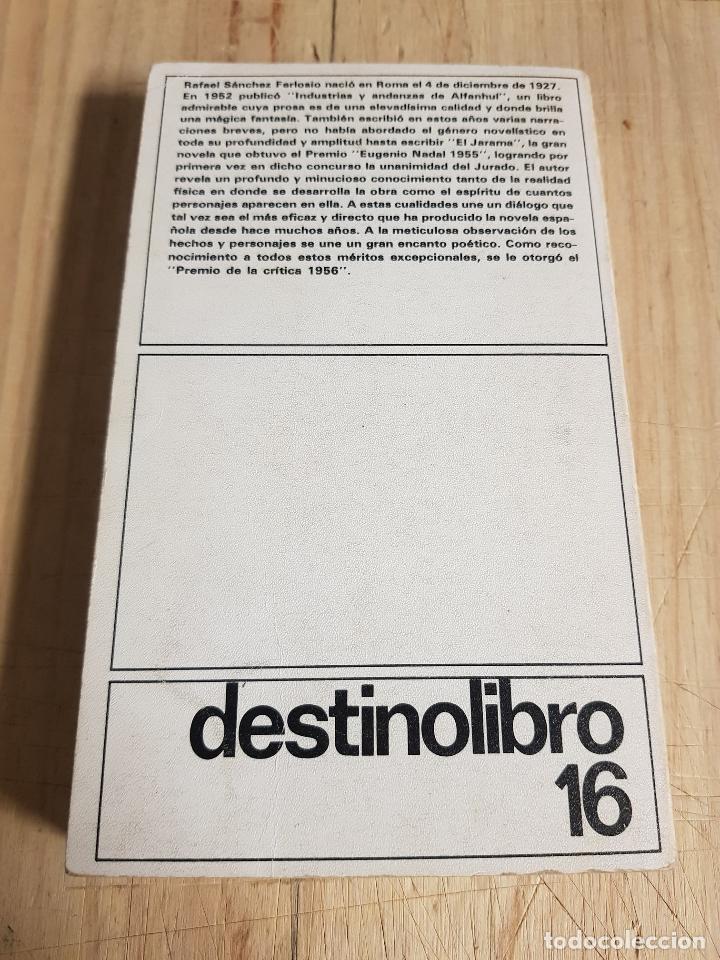 Libros de segunda mano: El jarama - Rafael S&aacute;nchez Ferlosio - Foto 3