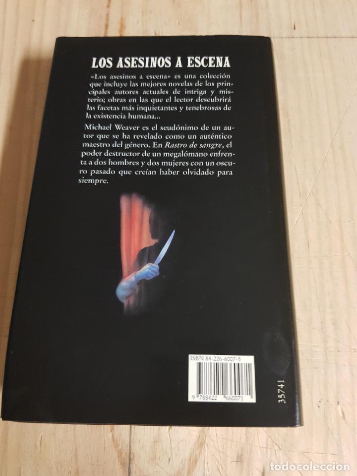 Libros de segunda mano: Rastro de sangre - Michael Weaver - Foto 2