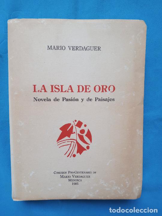 Libros de segunda mano: La Isla de Oro - Mario Verdaguer. - Foto 1