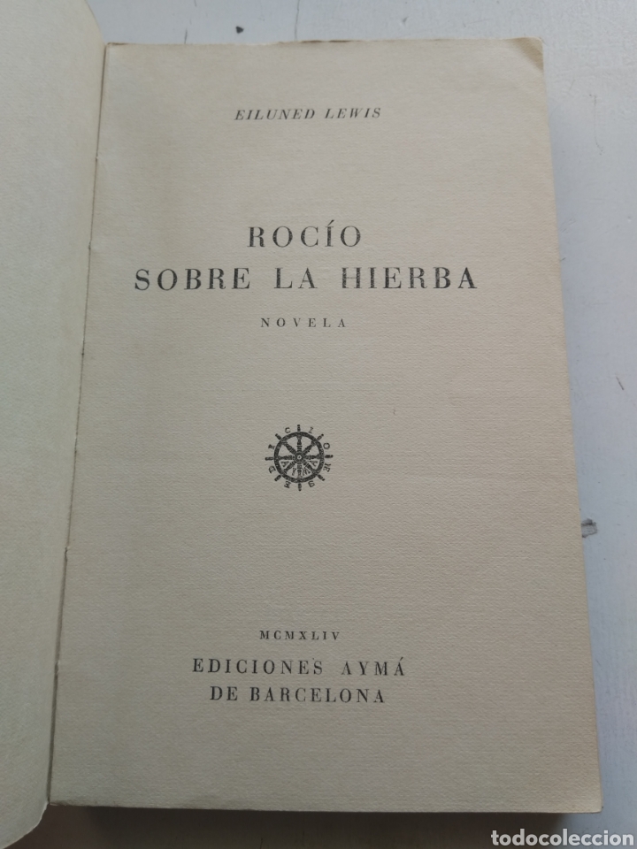 Libros de segunda mano: ROCIO SOBRE LA HIERBA/EILUNED LEWIS - Foto 3