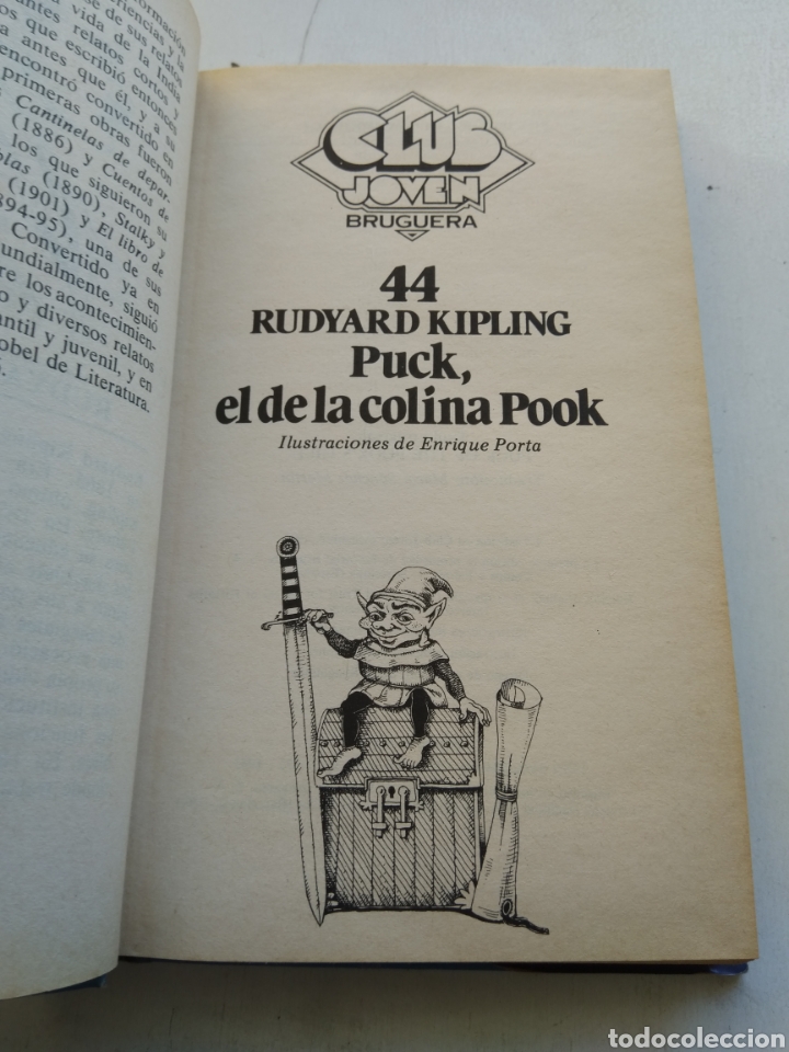 Libros de segunda mano: PUCK, EL DE LA COLINA POOK/RUDYARD KIPLING - Foto 2