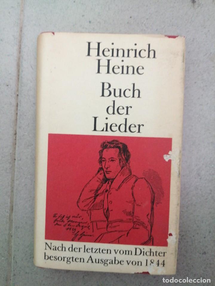 Libros de segunda mano: Libro Heinrich Heine Buch der Lieder - Foto 1