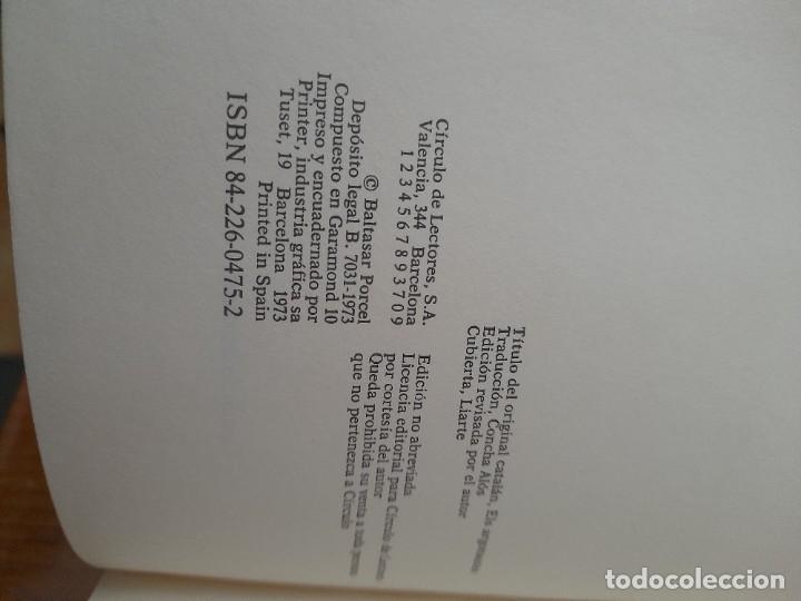 Libros de segunda mano: Libro Los argonautas baltasar porcel - Foto 2