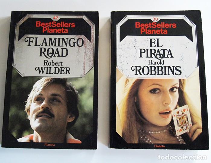 Libros de segunda mano: LOTE DE NOVELAS FLAMINGO ROAD / EL PIRATA - LIBROS LIBRO NOVELA PLANETA ROBERT WILDER HAROLD ROBBINS