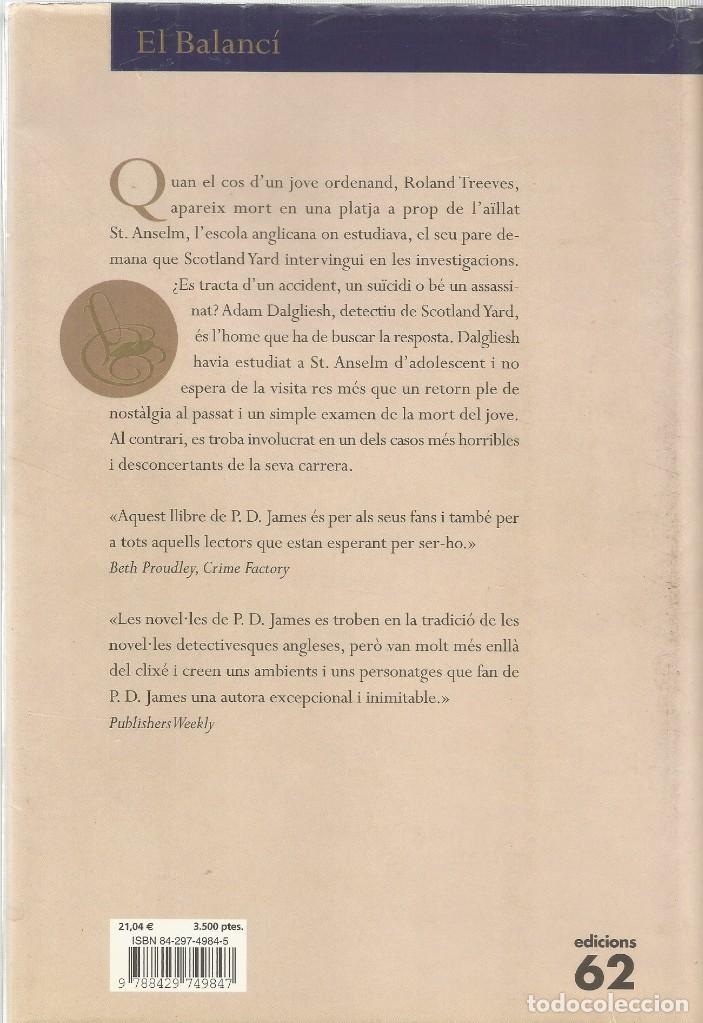 Libros de segunda mano: MORT AL SEMINARI-P.D.JAMES - Foto 2
