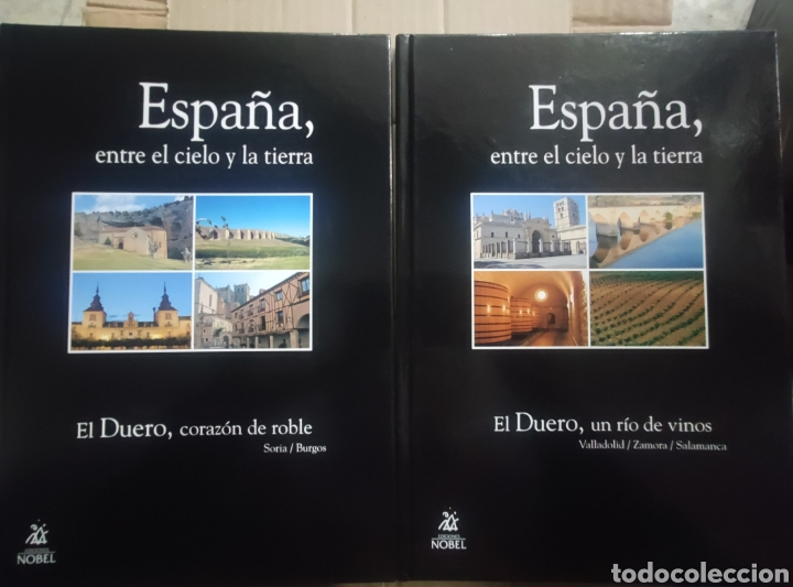 Gebrauchte B&uuml;cher: ESPA&Ntilde;A ENTRE EL CIELO Y LA TIERRA. EL DUERO CORAZON DE ROBLE, UN RIO DE VINOS. TOMOS 1 Y 2