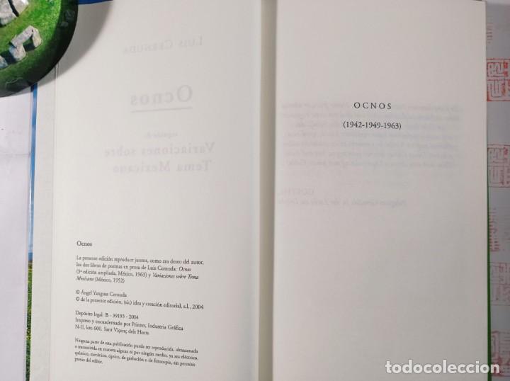 Libros de segunda mano: Ocnos. Luis Cernuda - Foto 3