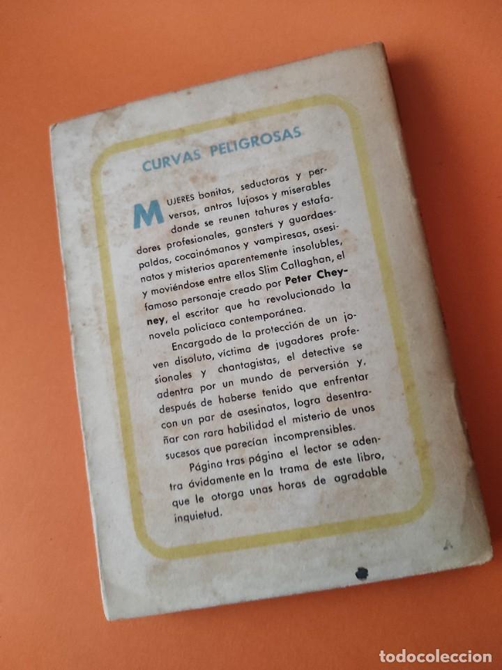 Libros de segunda mano: CURVAS PELIGROSAS - Peter Cheyney - Foto 2