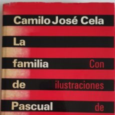 Libros de segunda mano: CAMILO JOSÉ CELA LA FAMILIA DE PASCUAL DUARTE CON ILUSTRACIONES DE ANTONIO SAURA. Lote 324794408
