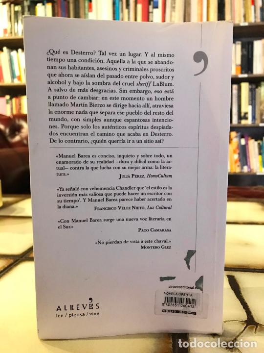 Libros de segunda mano: Desterro. Manuel Barea. - Foto 2