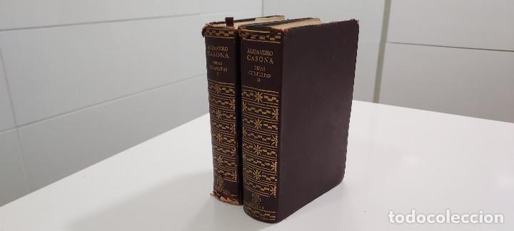 Livros em segunda m&atilde;o: ALEJANDRO CASONA. OBRAS COMPLETAS. TOMOS I y II. AGUILAR, 1966. Edici&oacute;n corregida y aumentada